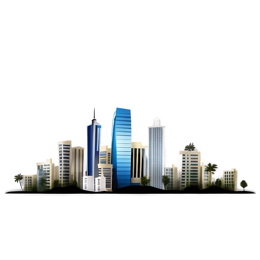 Urban Skyline Creation Png 06202024