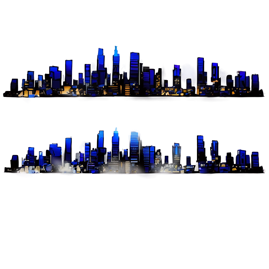 Urban Skyline Creation Png Kld