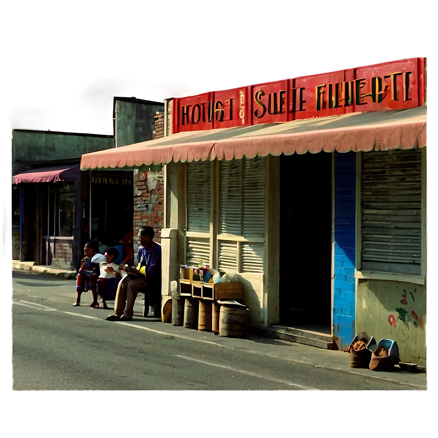 Urban Street Scene PNG feb65 PNG with transparent background