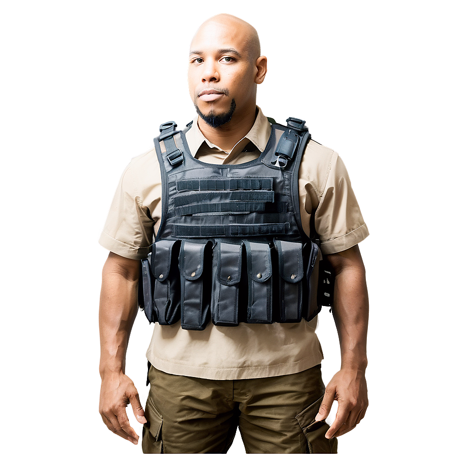 Urban Survival Bulletproof Vest Png 8