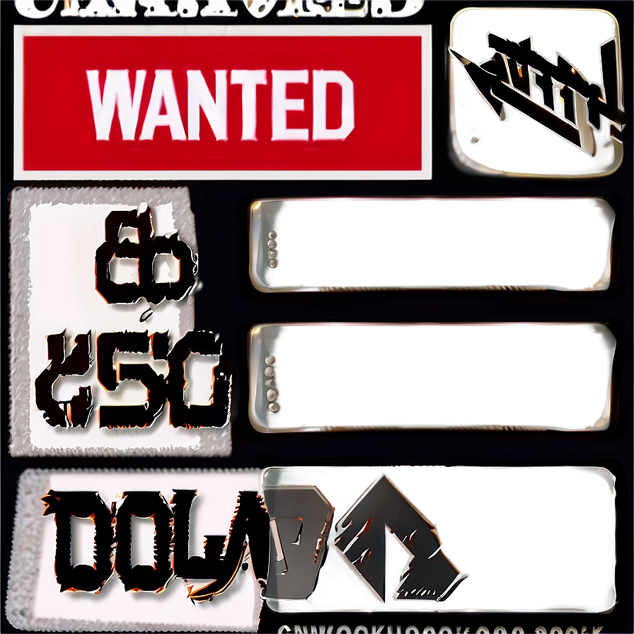 Urgent Wanted Notice Png Cbq