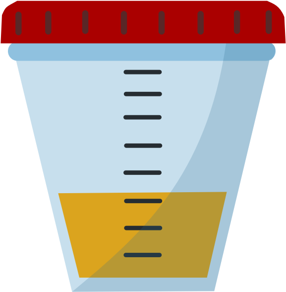 Urine Sample Container Icon