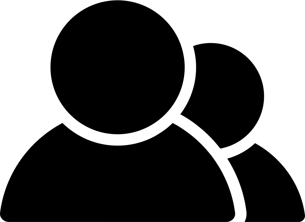 Two Users - Two User Icon Png, Transparent Png PNG with transparent background