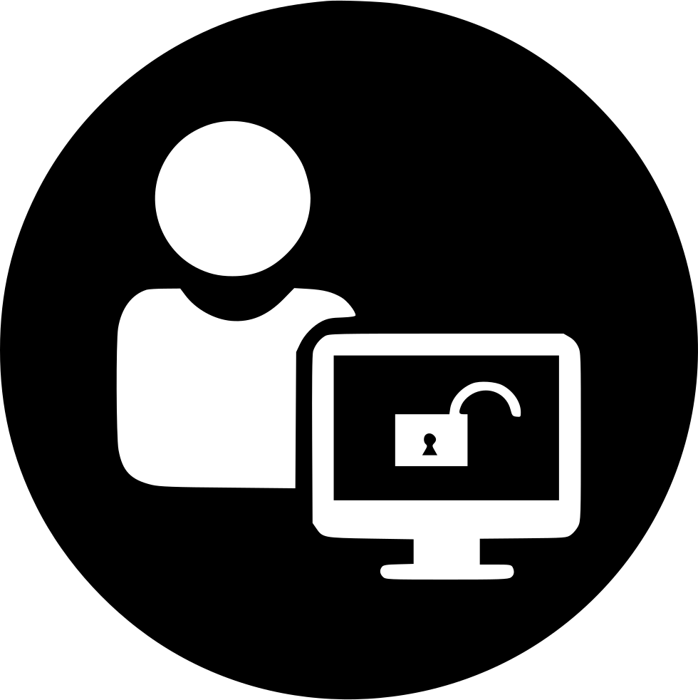 User_ Unlock_ Security_ Icon PNG with transparent background