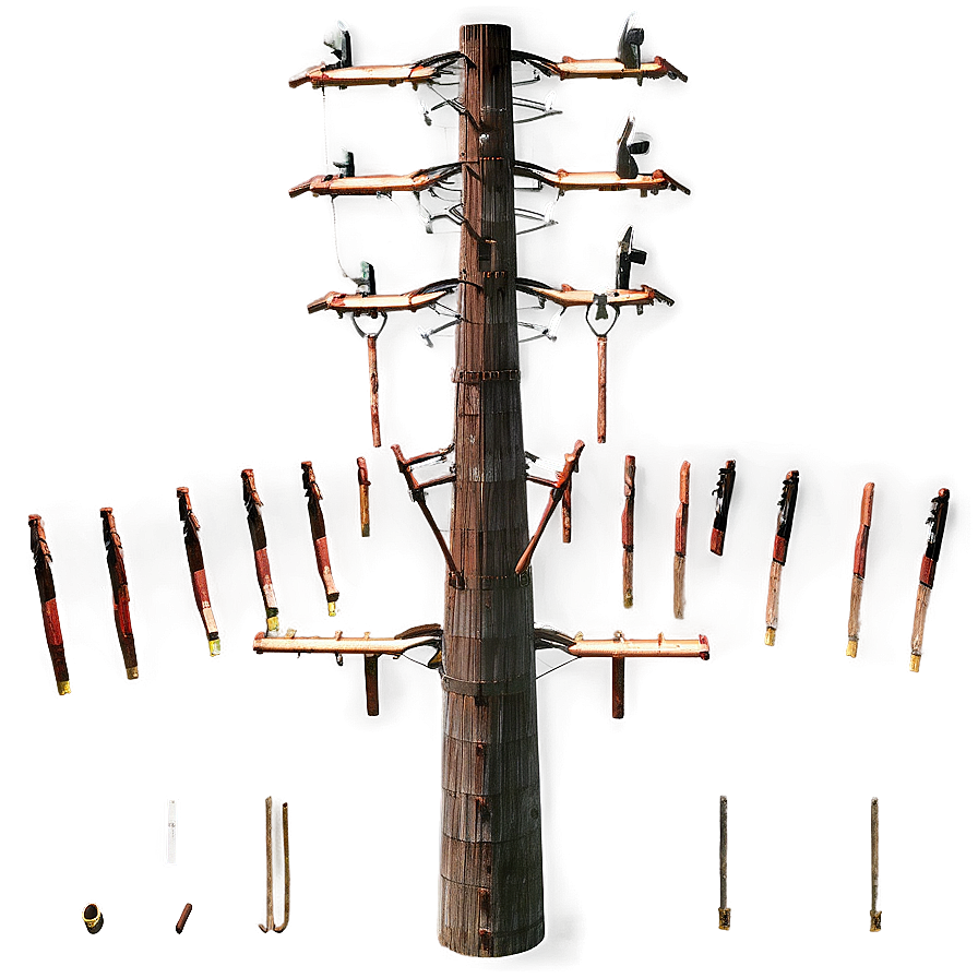 Utility Pole Top View Png 06262024