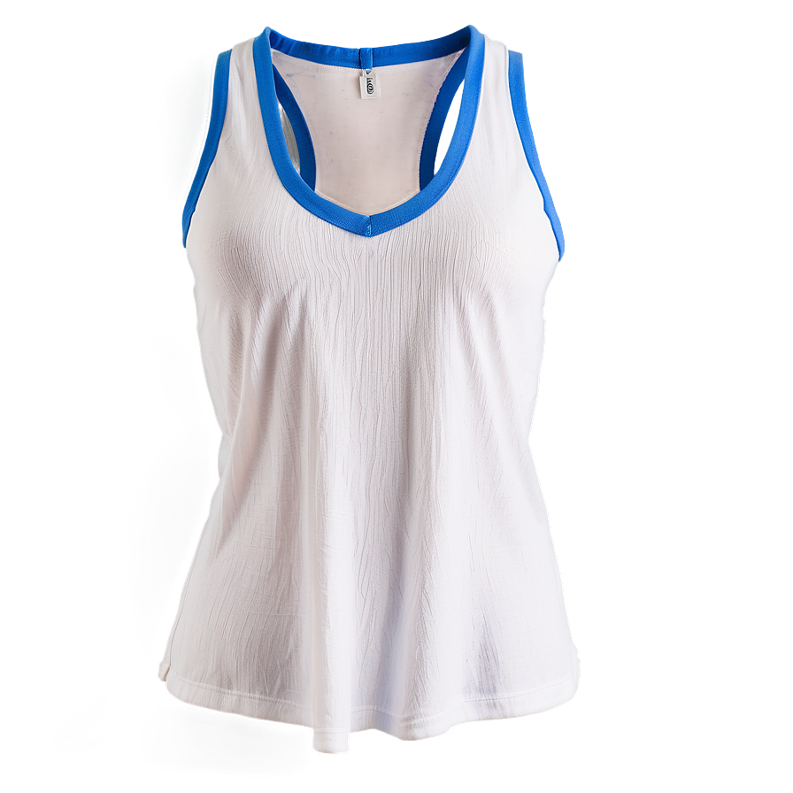 V-neck White Tank Top Cut Png Djq3