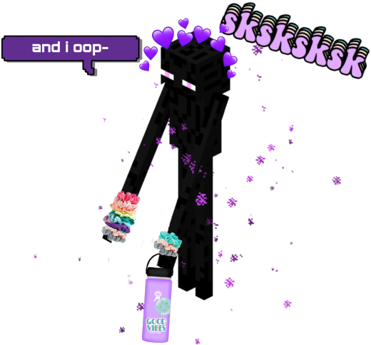 Image - Black Enderman Memes, HD Png Download PNG image with a transparent background, free high-resolution download