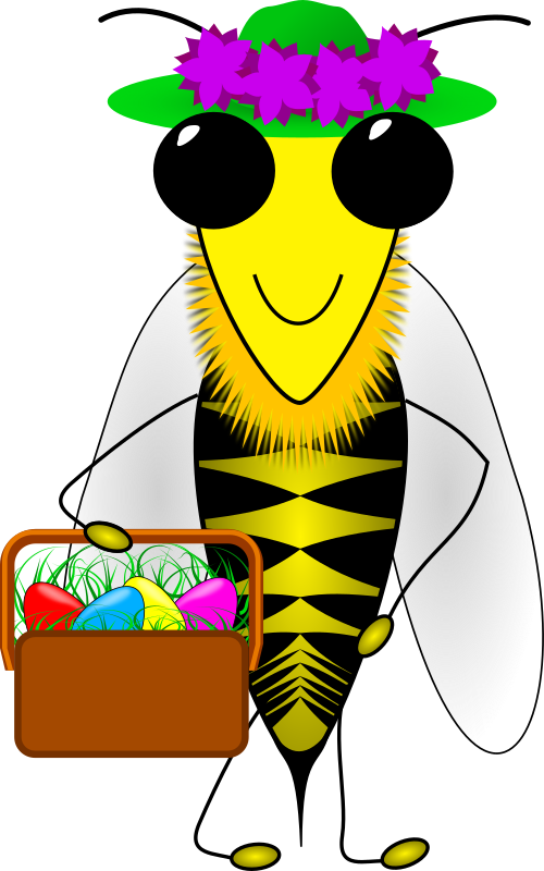 Vacation Bee Clipart