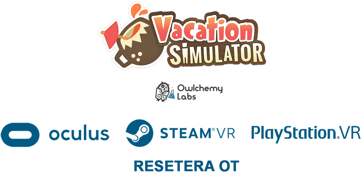 Vacation Simulator V R Platforms Logos