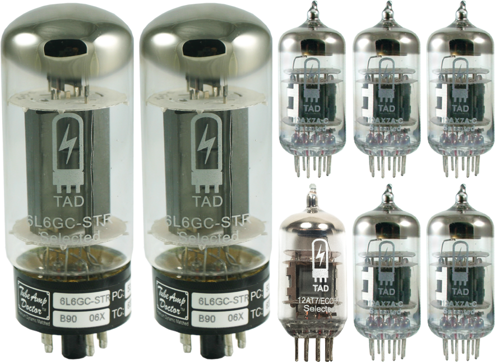 For Fender Super Sonic 60 Head - Fender Super Sonic Head Tubes PNG with transparent background