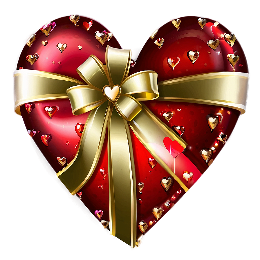 Valentine Heart Background Png 06262024