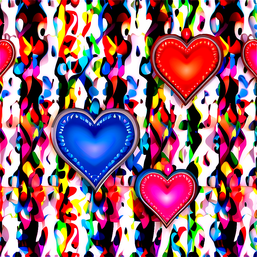 Valentine Heart Background Png 06262024