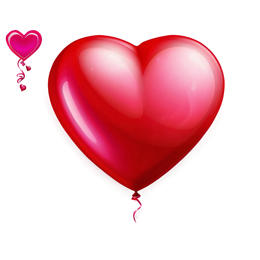 Valentine Heart Balloon Png Lbw