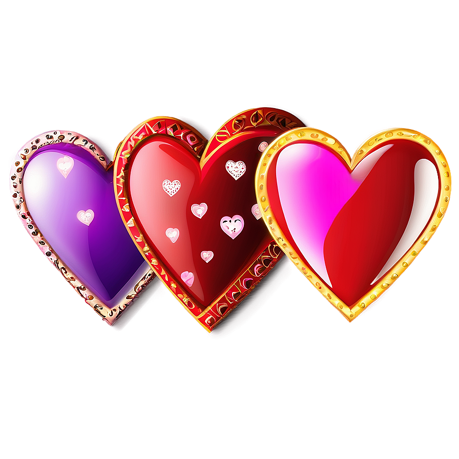 Valentine Heart Clipart Files PNG gnm34 PNG with transparent background