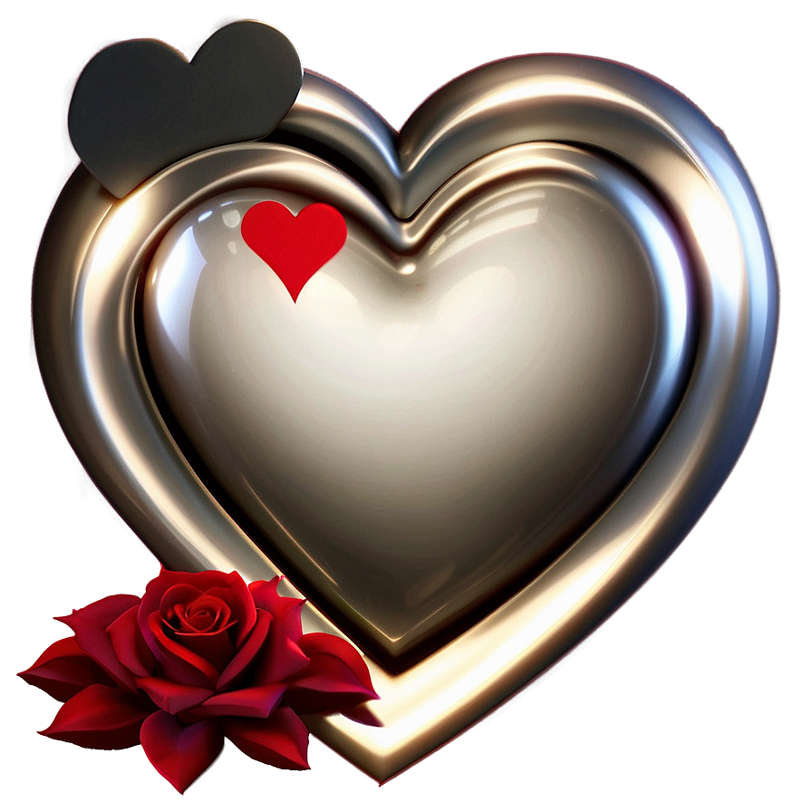 Valentine Heart Design Png 26