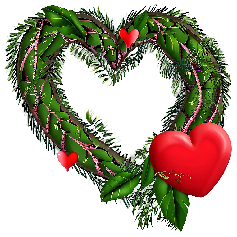 Valentine Heart Wreath Png 58