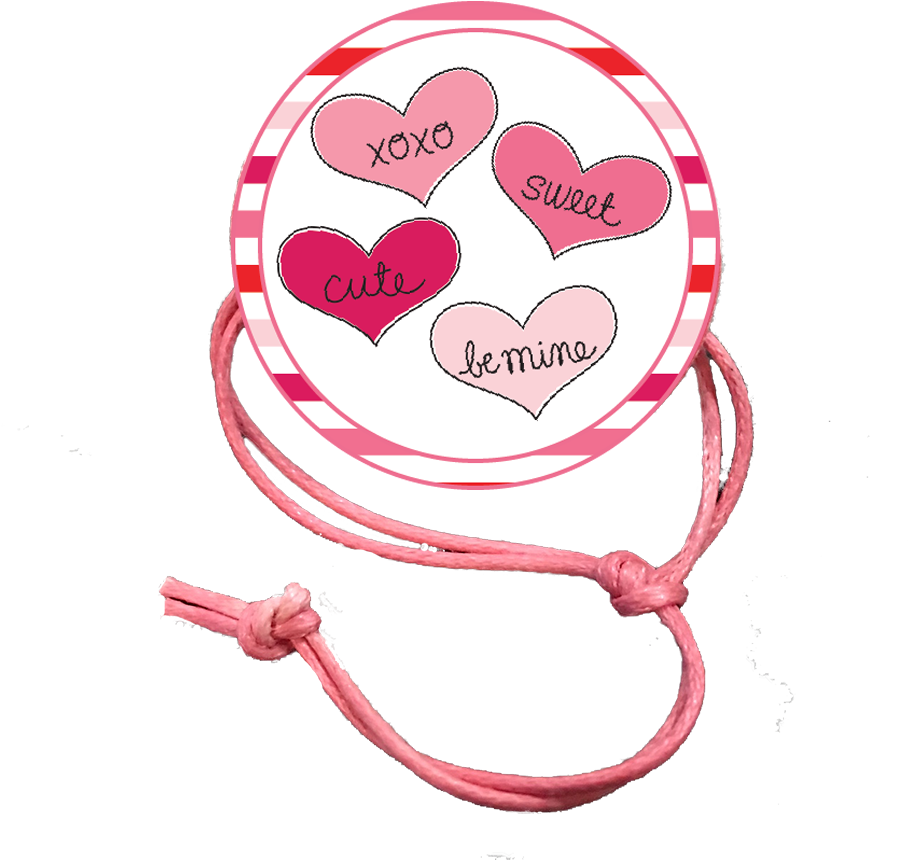 Valentine Hearts Border Design