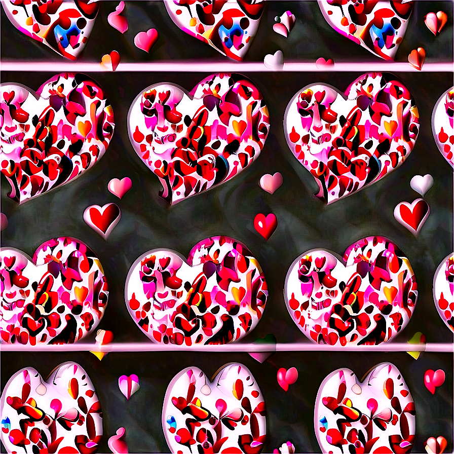 Valentine Pattern Png 30