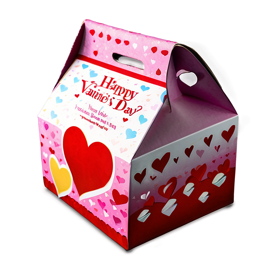 Valentine's Day Happy Meal Box Png Egi33