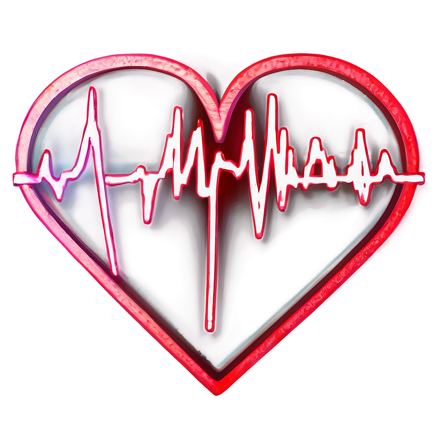 Valentine's Day Heartbeat Png Meq91