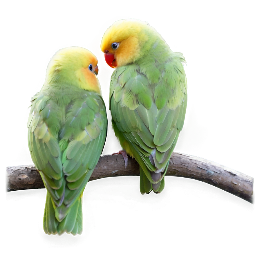 Valentine's Day Lovebirds Png Mkv70