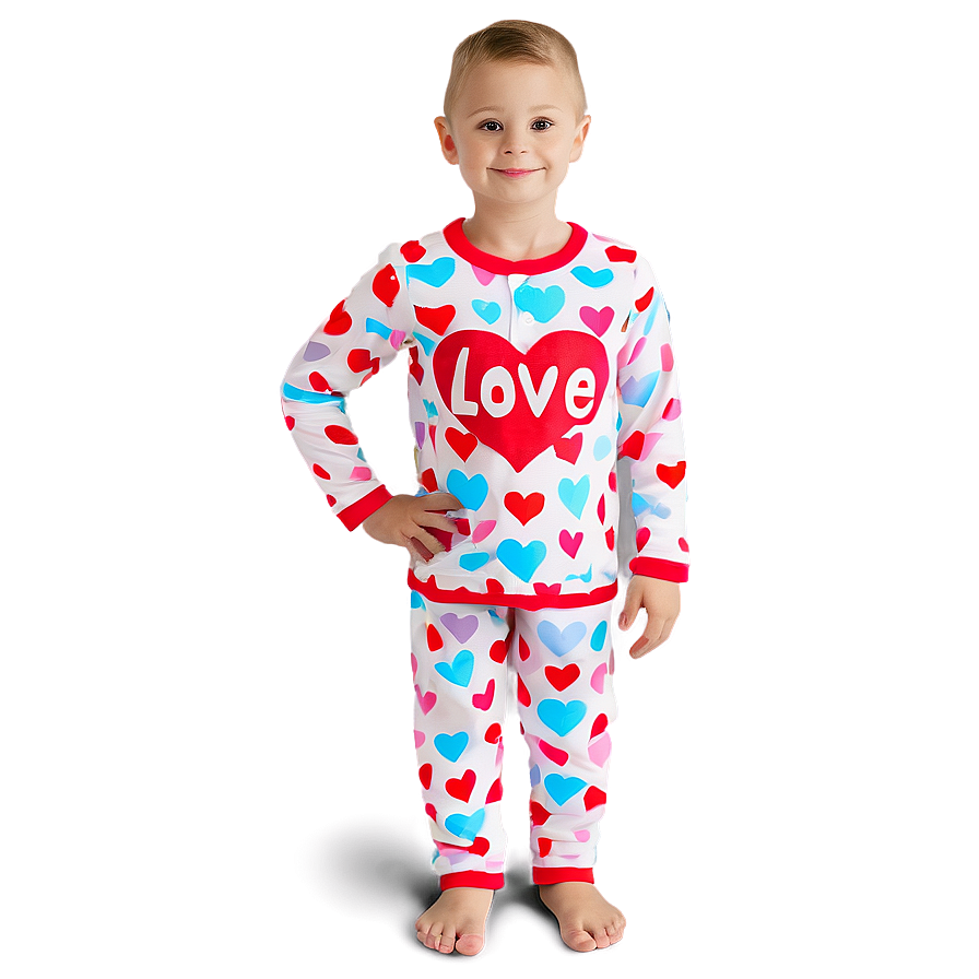 Valentine's Day Pajamas Png 06132024