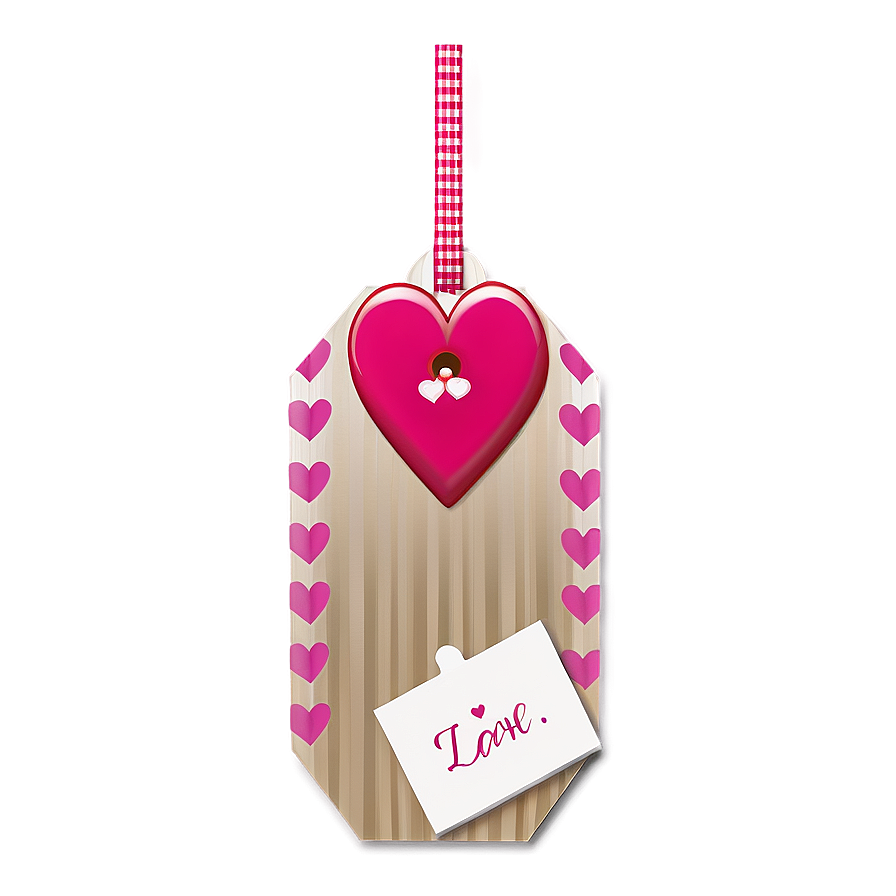 Valentine's Day Tag Png 06122024