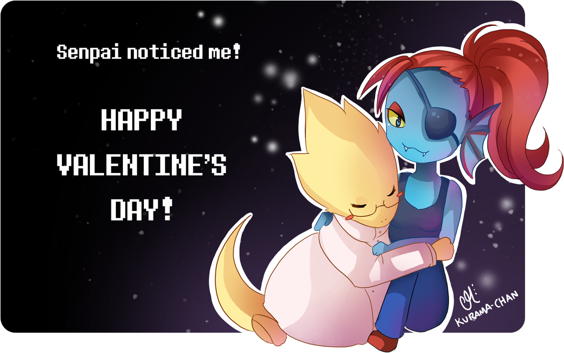 Valentine's Day Card - Happy Valentines Day Undertale, HD Png Download PNG with transparent background