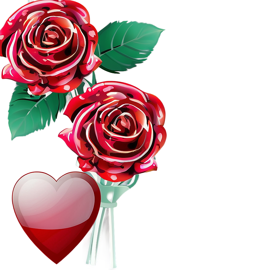 Valentines Day Bouquet Png 11