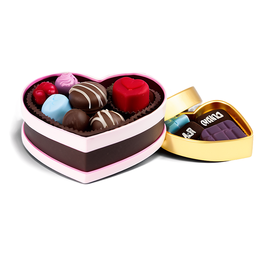 Valentines Day Chocolate Box Png Iqi19