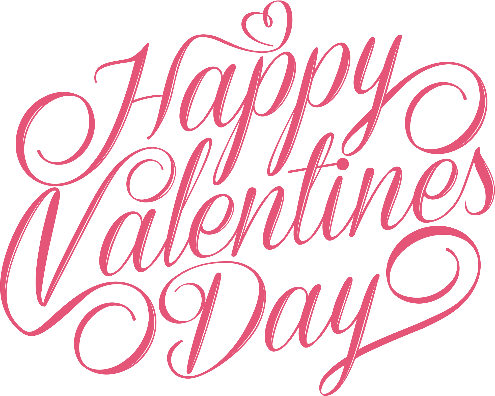 Transparent Png Happy Valentine Day Text Png, Png Download PNG with transparent background