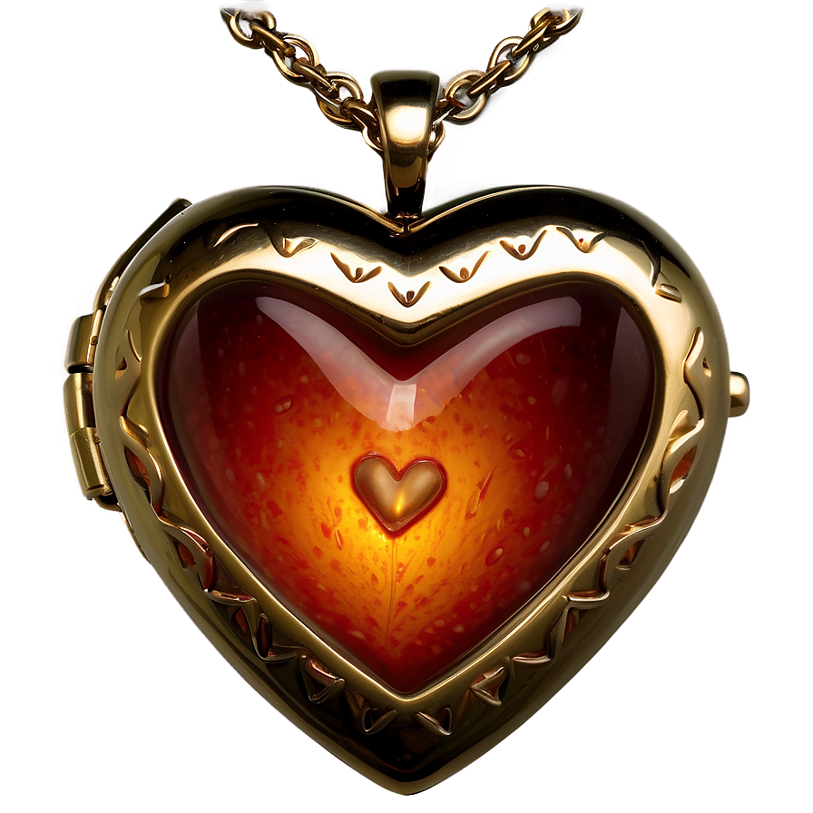 Valentines Day Heart Locket Png 05212024