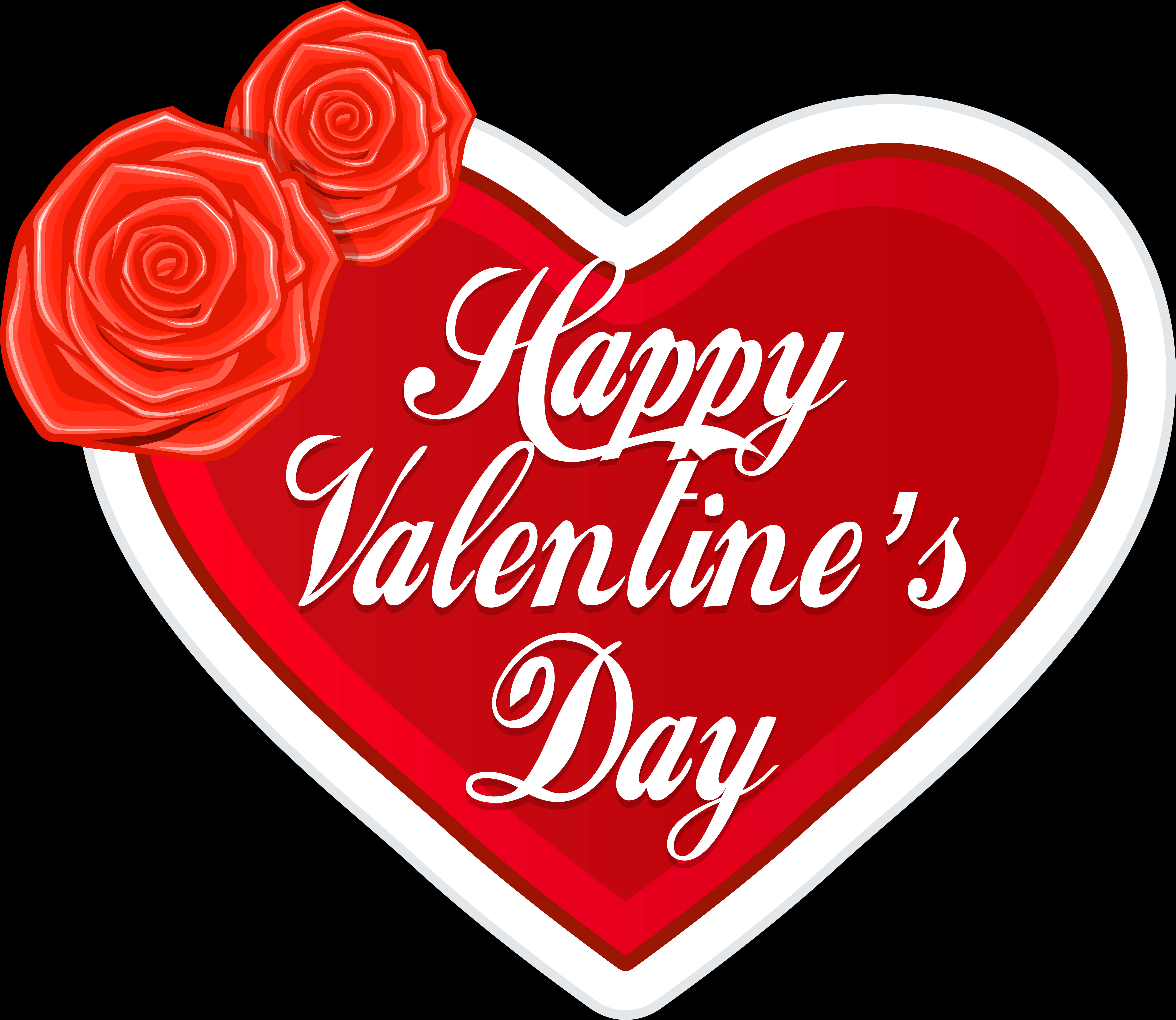 Feliz Día De San Valentín Corazón Rojo, HD Png Download PNG image with a transparent background, free high-resolution download