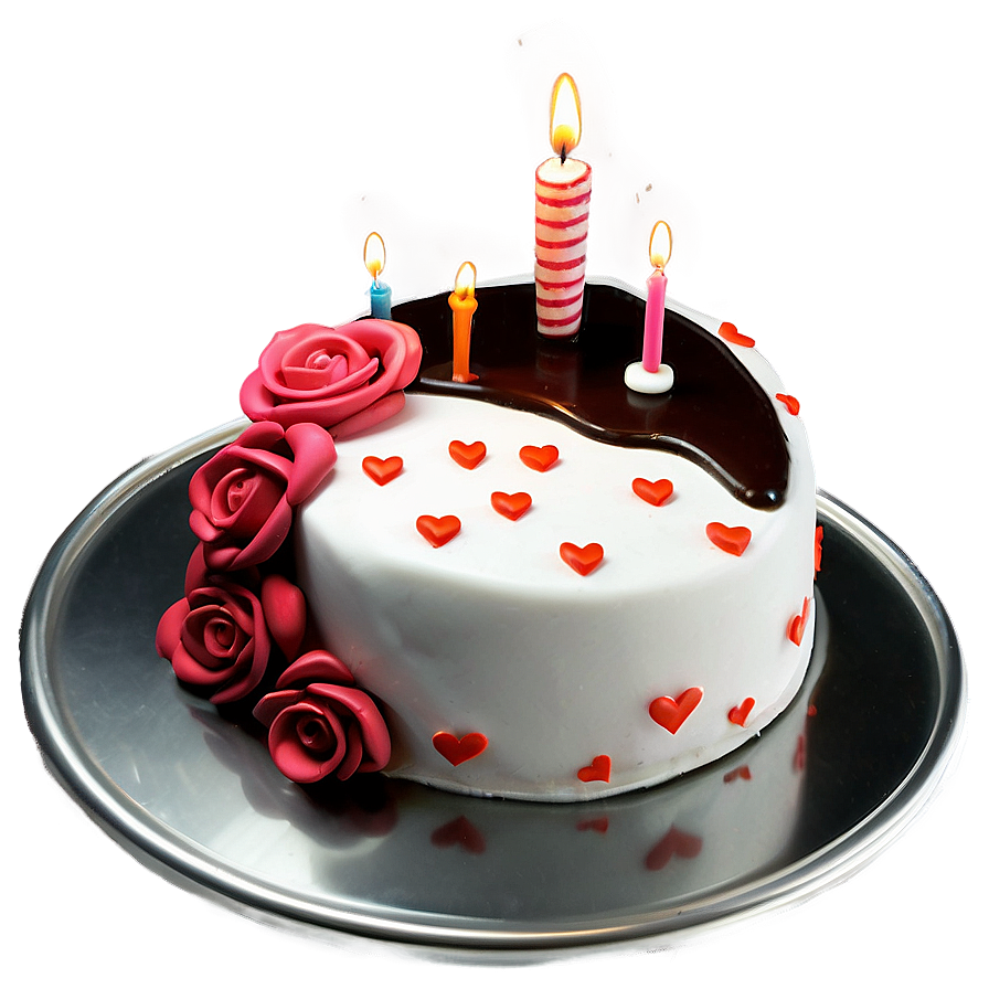 Valentines Day Love Cake Png 81