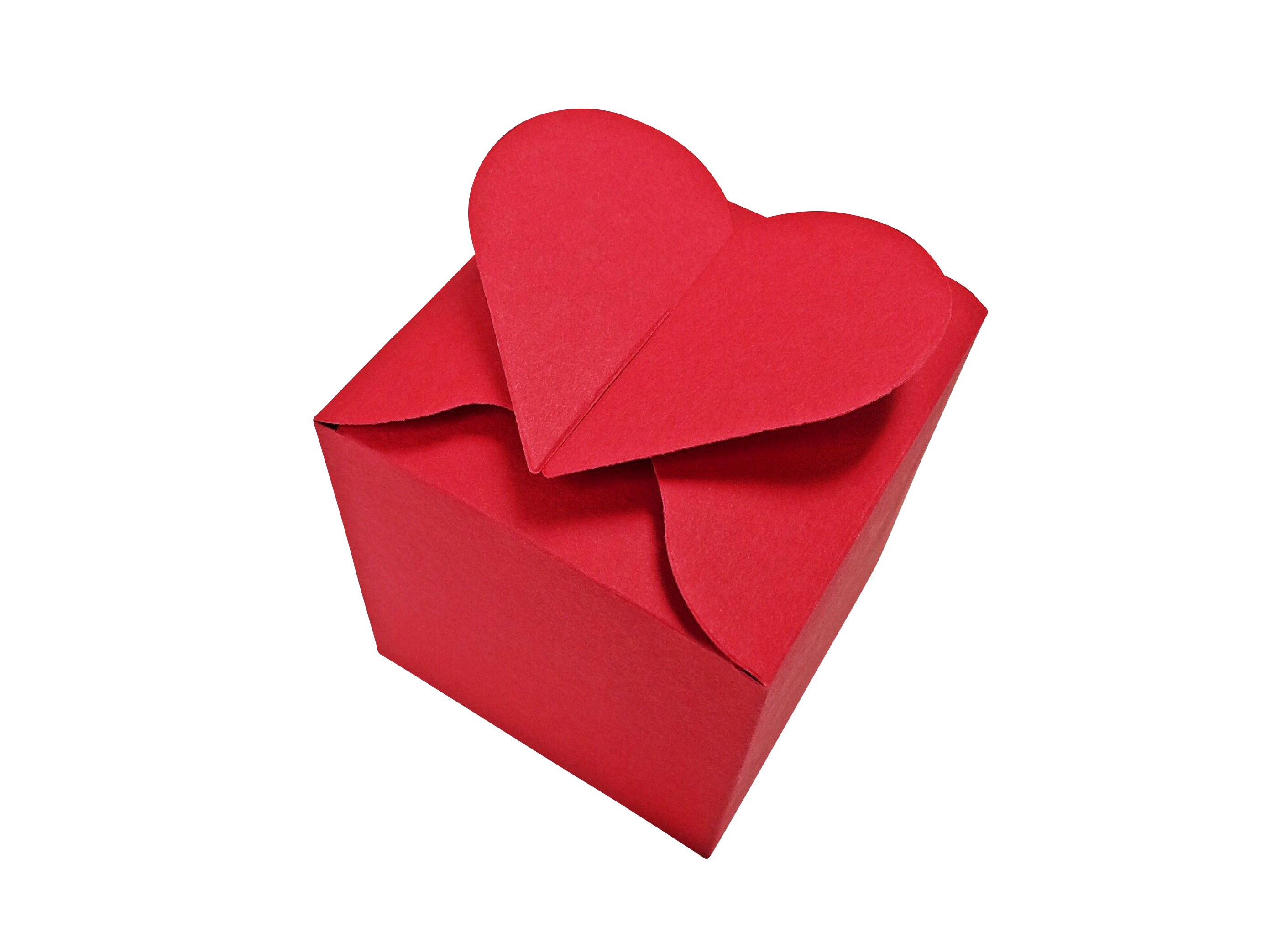 Valentines Heart Envelope PNG with transparent background