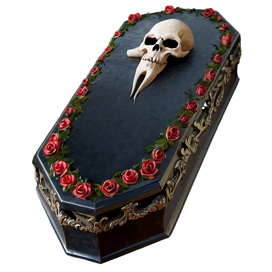 Vampire Coffin Png 05242024