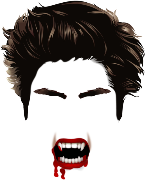 Vampire Hair Transparent, HD Png Download PNG with transparent background