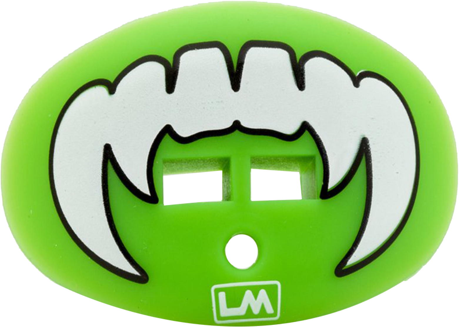 Loudmouthguards Vampire Fangs Hawk Fluorescent Green - Fang, HD Png Download PNG with transparent background