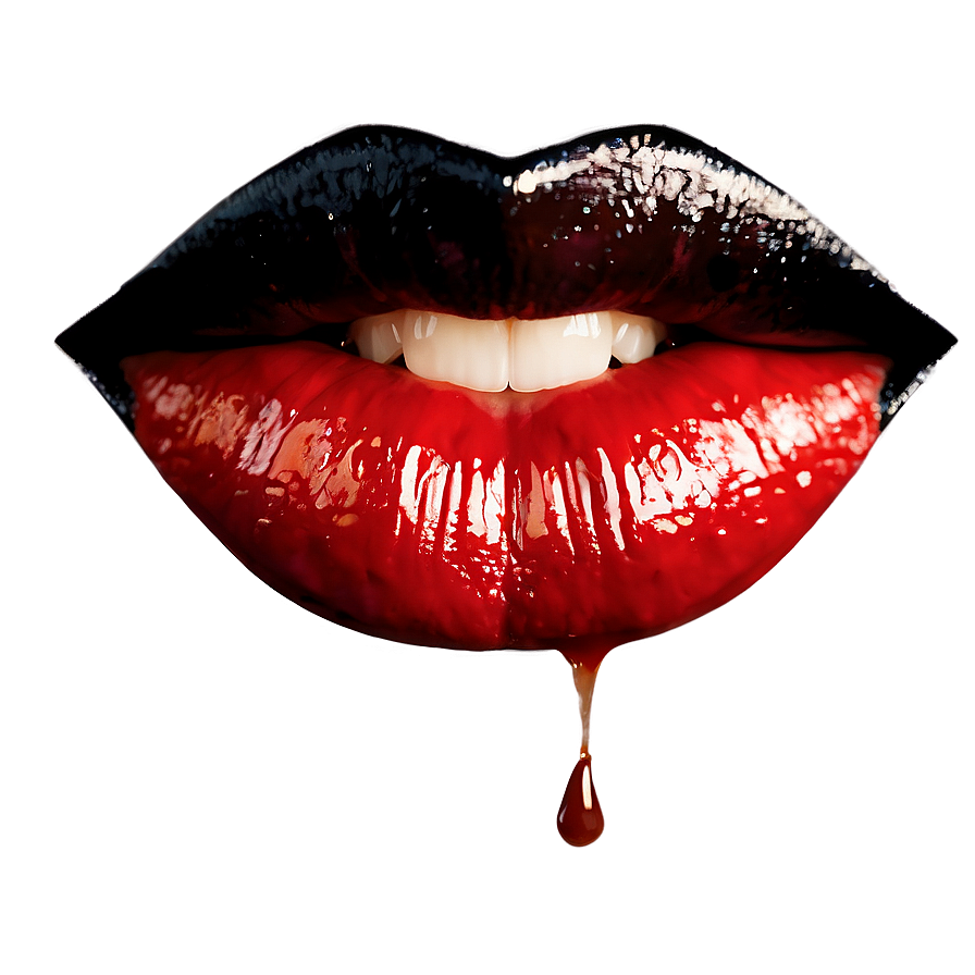 Vampire Lip Png 06202024