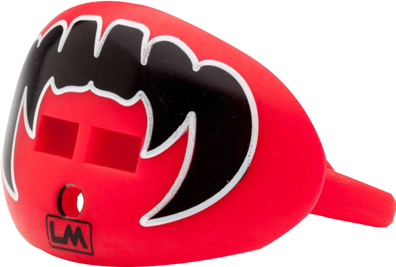 Loudmouthguards Vampire Fangs Falcon Red Black 850867006222'- Illustration, HD Png Download PNG with transparent background