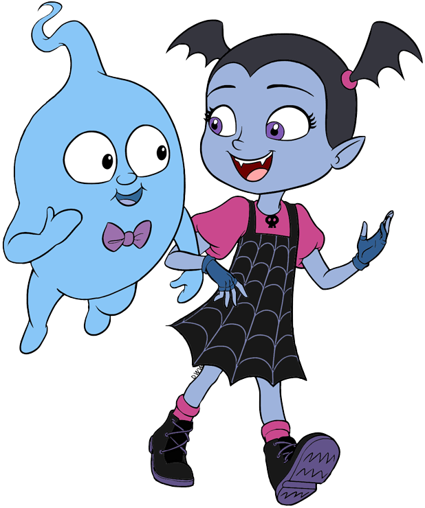 Vampirinaand Friend Cartoon Characters