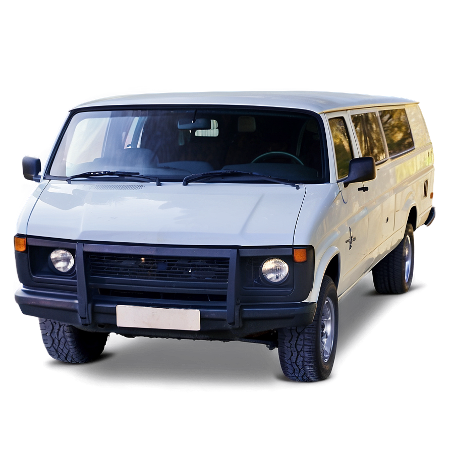 Van at Dawn Sunrise PNG vhn PNG with transparent background