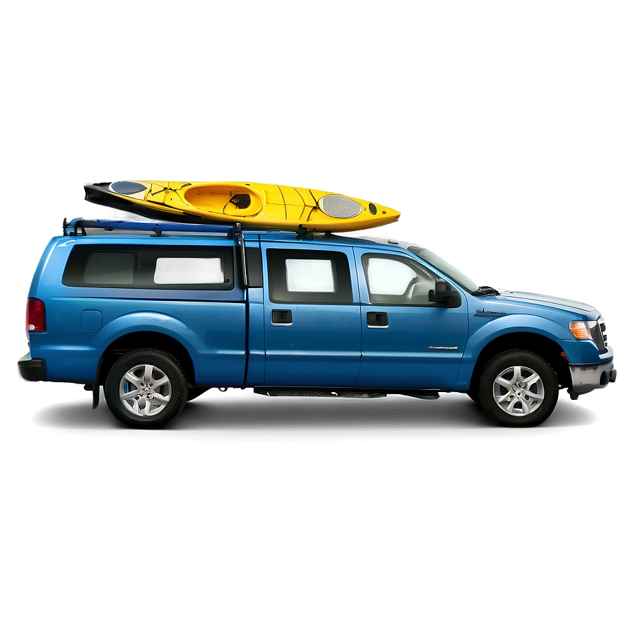 Van With Kayak On Roof Png Gav