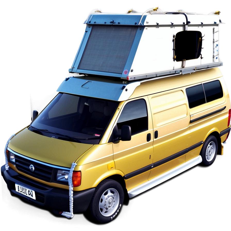 Van With Rooftop Tent Png Ymt