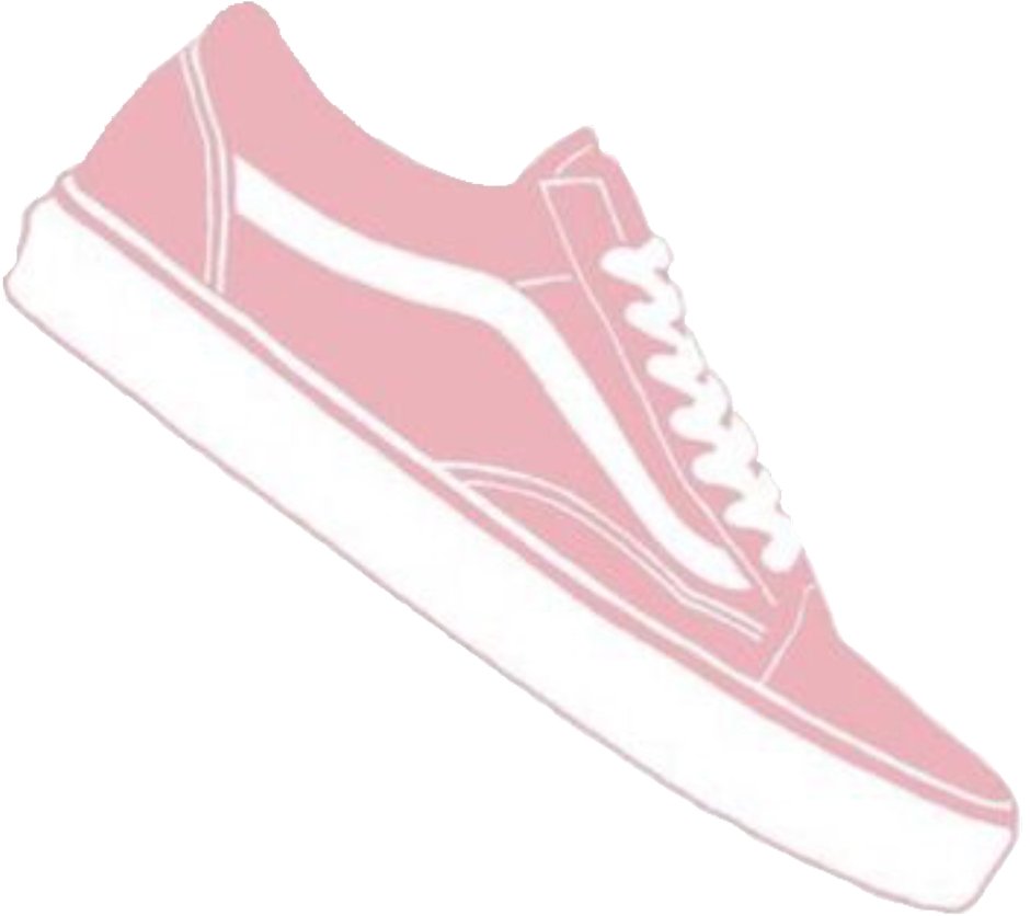 Vans Shoes Png - Pink Vans Sticker Shoes, Transparent Png PNG with transparent background