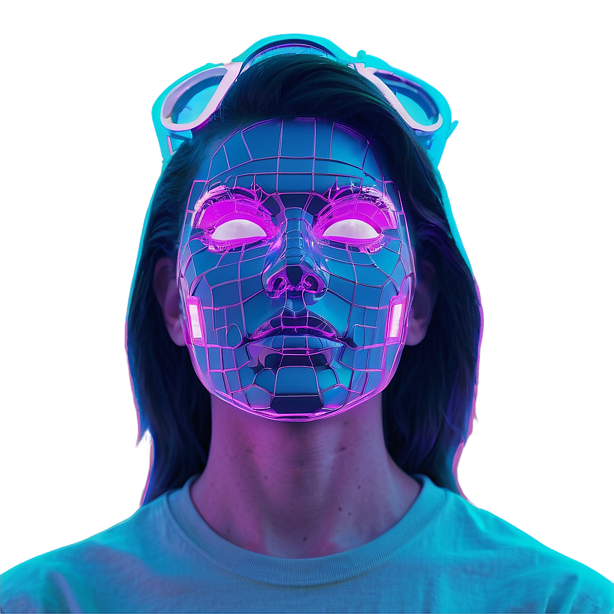 Vaporwave Digital Artwork Png 06112024