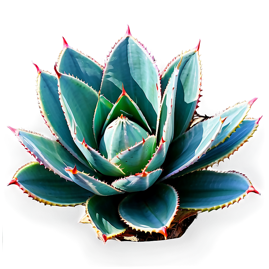 Variegated Agave Plant Png Cty