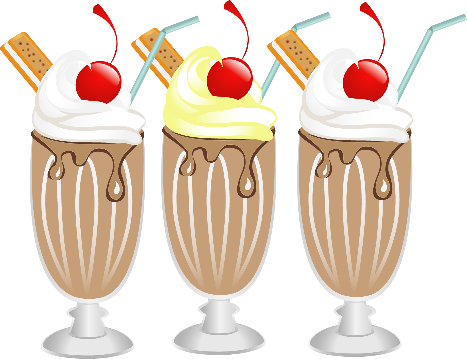 Milkshake,frozen Dessert,food,drink,clip Art,dessert,ice - Transparent Milkshakes Clipart, HD Png Download PNG with transparent background