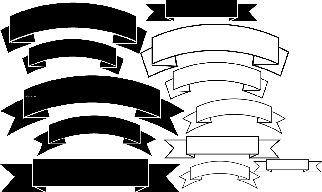 Banner - Banner Brush Photoshop, HD Png Download PNG with transparent background