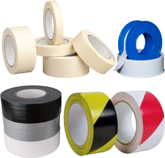 Скотч Малярный - Masking Tape Sizes 1 Inch, HD Png Download PNG with transparent background